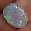 1.67 Cts Australian Semi Black Crystal Opal Solid Lightning Ridge Cabochon Loose Stone