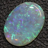 1.67 Cts Australian Semi Black Crystal Opal Solid Lightning Ridge Cabochon Loose Stone