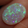 1.67 Cts Australian Semi Black Crystal Opal Solid Lightning Ridge Cabochon Loose Stone