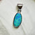 Australian Doublet Opal with Silver Pendant