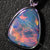 1.70 G Australian Doublet Opal With Silver Pendant: L 24.8 Mm Jewellery