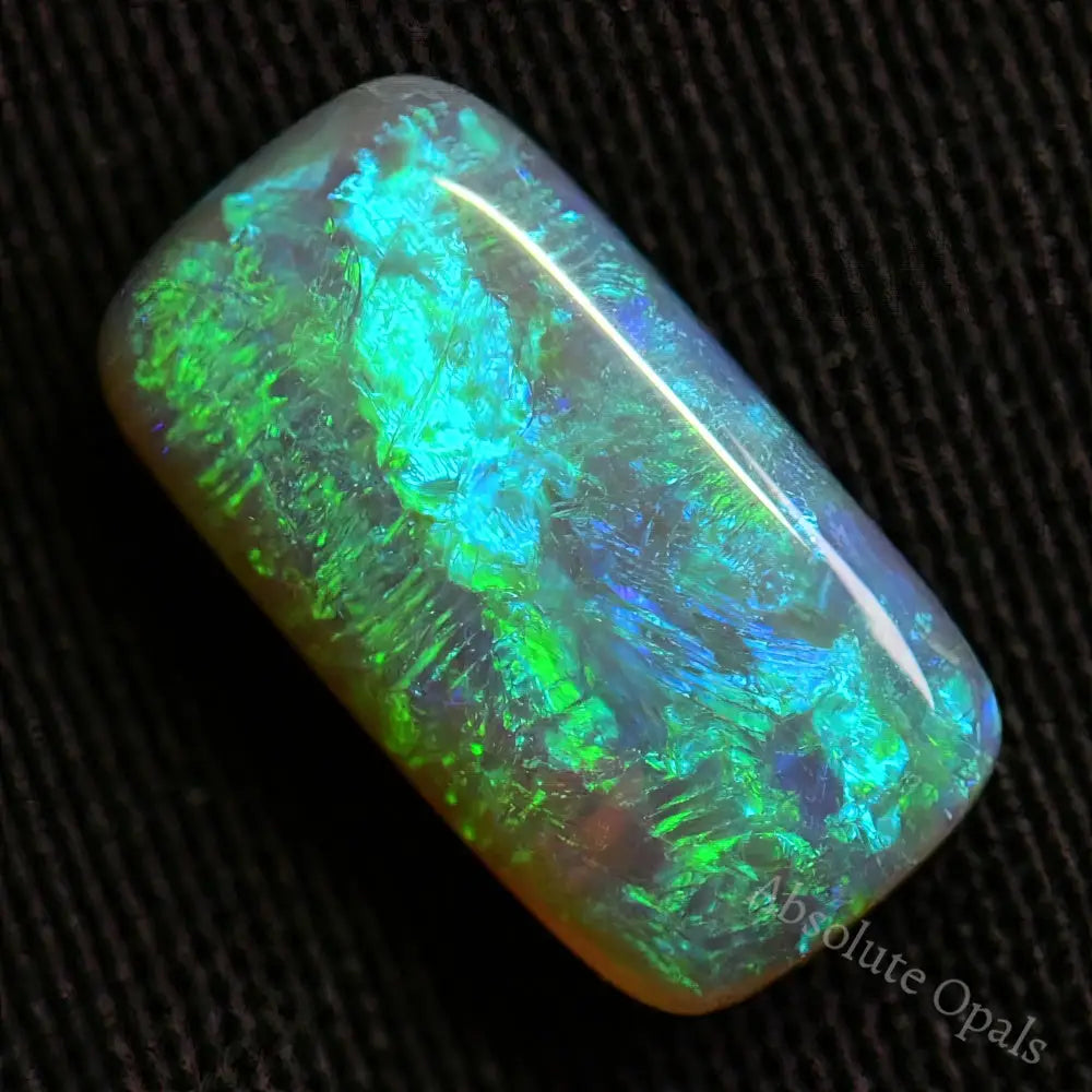 Australian Semi Black Opal Solid Lightning Ridge