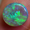 1.71 Cts Australian Semi Black Opal Solid Lightning Ridge - Crystal