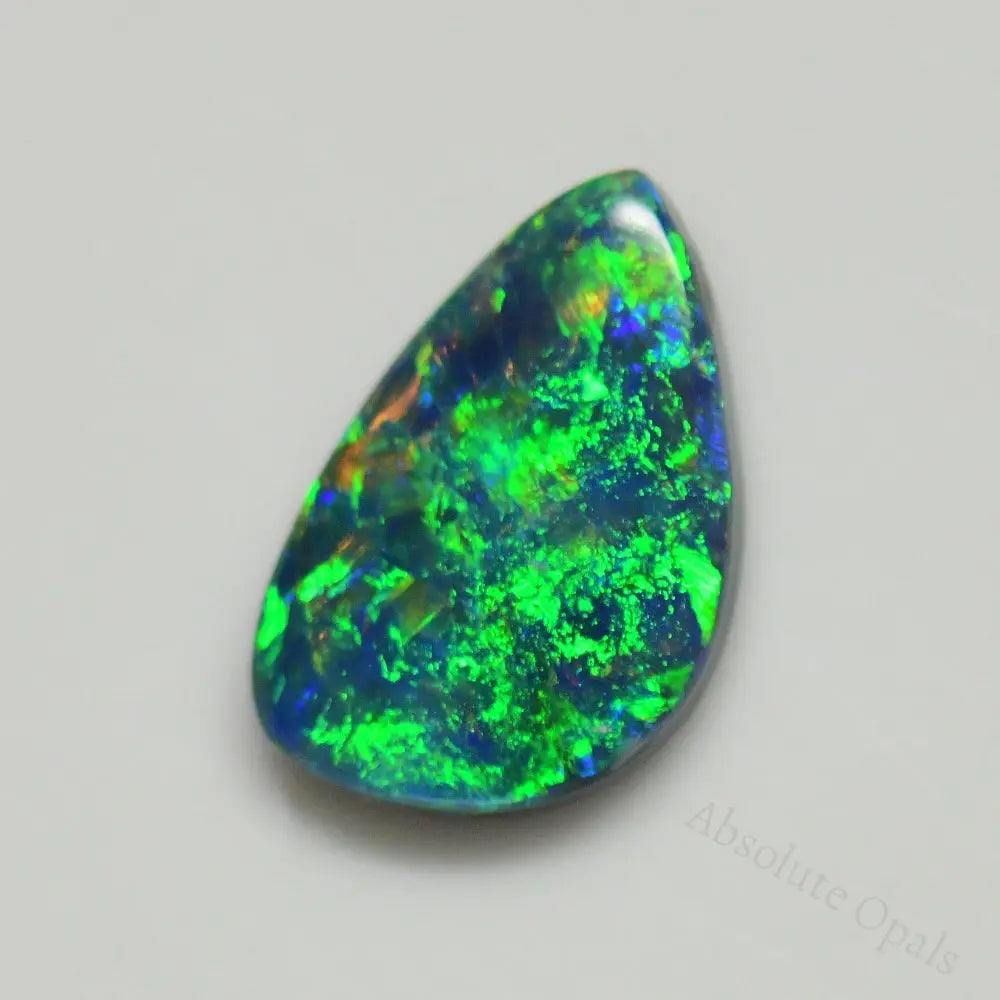 1.72 Cts Australian Black Opal Solid Lightning Ridge Cmr