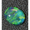 1.75 Cts Australian Black Opal Lightning Ridge Solid Gem Stone Cabochon