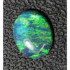 1.75 Cts Australian Black Opal Lightning Ridge Solid Gem Stone Cabochon