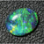 1.75 Cts Australian Black Opal Lightning Ridge Solid Gem Stone Cabochon