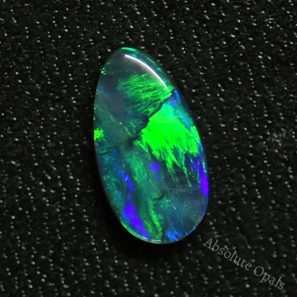 Australian Black Solid Opal, Lightning Ridge