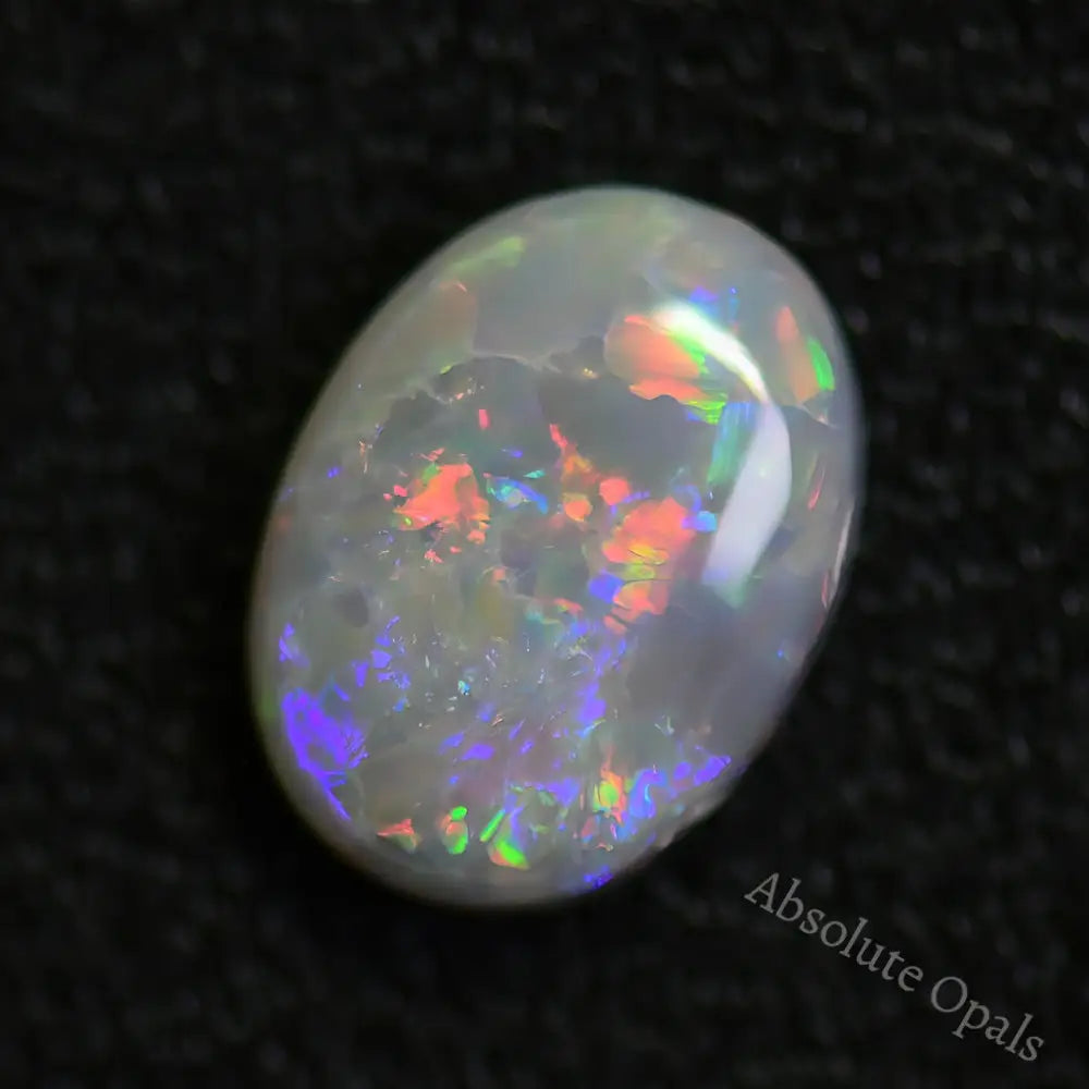 Australian Semi Black Opal Solid Lightning Ridge