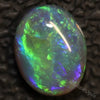 1.80 Cts Australian Black Opal Lightning Ridge Solid Gem Stone Cabochon