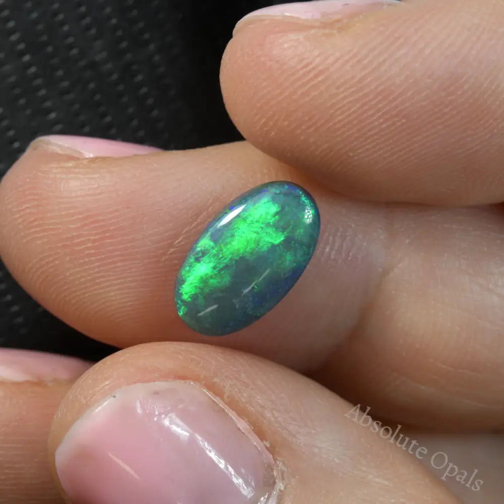 Black Opal Lightning Ridge Solid Stone