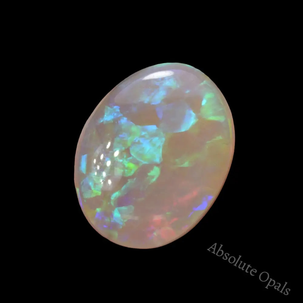 Australian Opal Lightning Ridge, Crystal Solid Stone