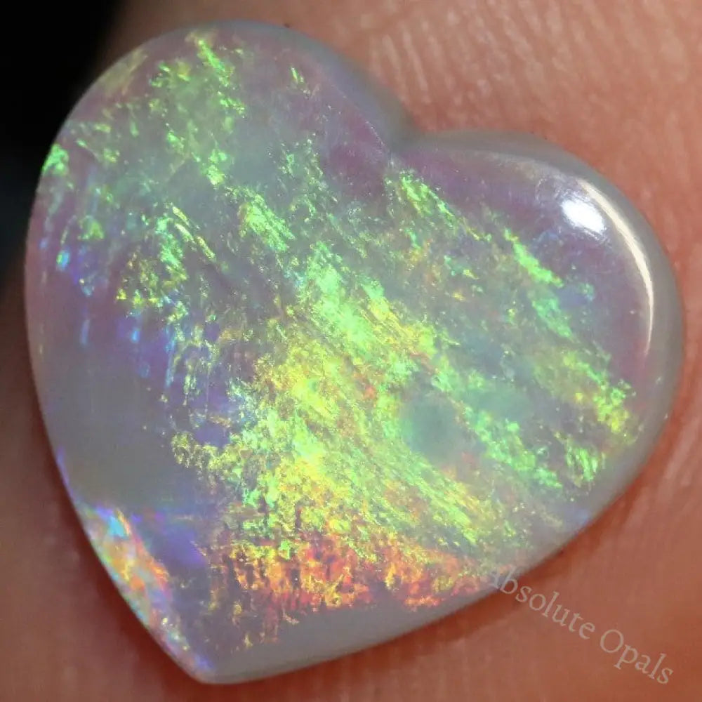 1.85 Cts Australian Semi Black Opal Solid South Australia Cabochon Loose Stone