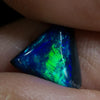 Australian Black Opal Lightning Ridge, Solid Stone