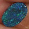 1.91 Cts Australian Black Solid Opal Lightning Ridge Cmr