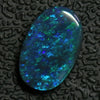 1.91 Cts Australian Black Solid Opal Lightning Ridge Cmr