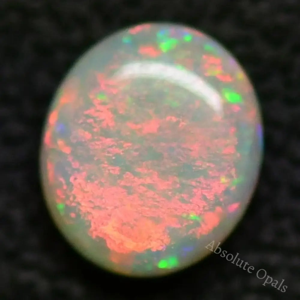 1.95 Cts A Ustralian Solid Opal Lightning Ridge Light