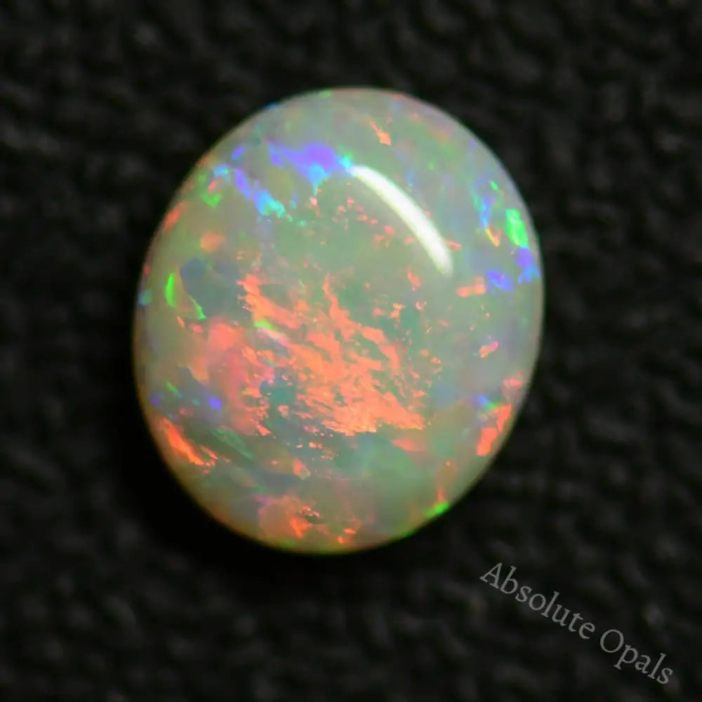 1.95 Cts A Ustralian Solid Opal Lightning Ridge Light