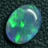 1.97 Cts Australian Solid Semi Black Opal Lightning Ridge Cut Stone