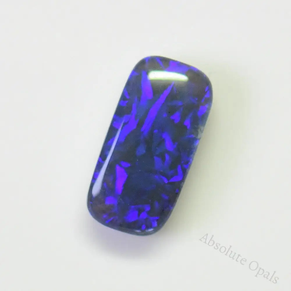 1.99 Cts Australian Black Opal Solid Lightning Ridge