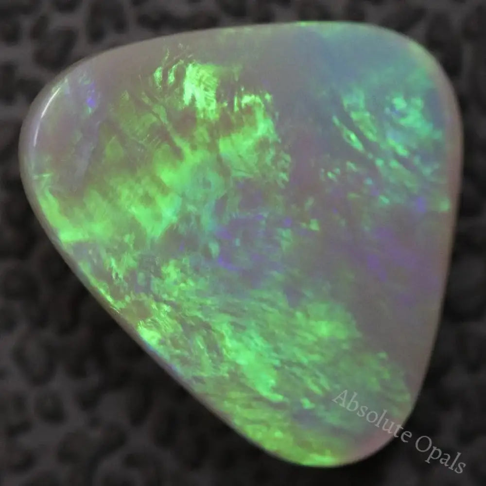 Australian Lightning Ridge, Semi Black Solid Opal, Cabochon Loose Stone