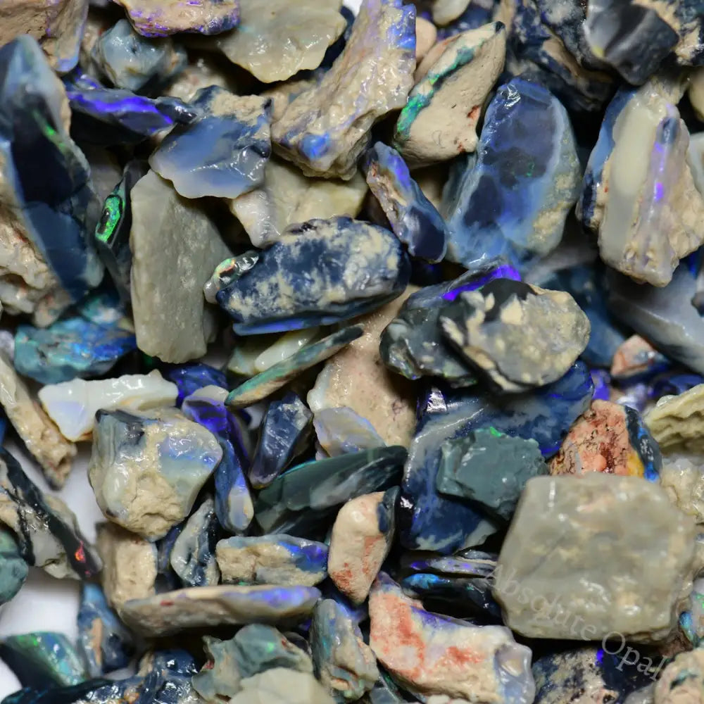 black opal rough