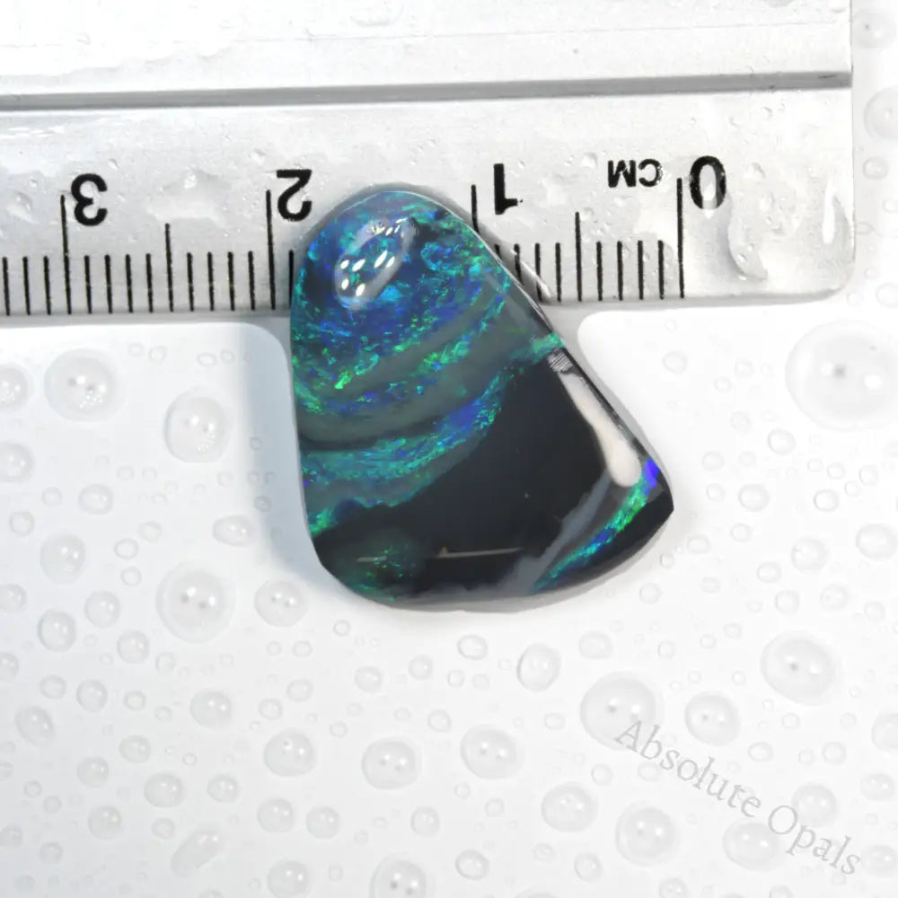 Australian Black Rough Opal, Rub Lightning Ridge