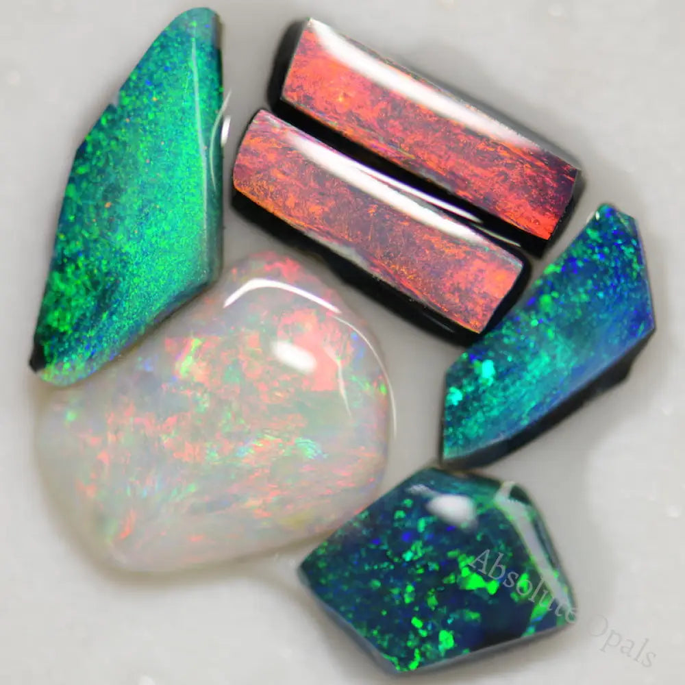 10.0 Cts Australian Opal Rough Parcel Rubs Lightning Ridge