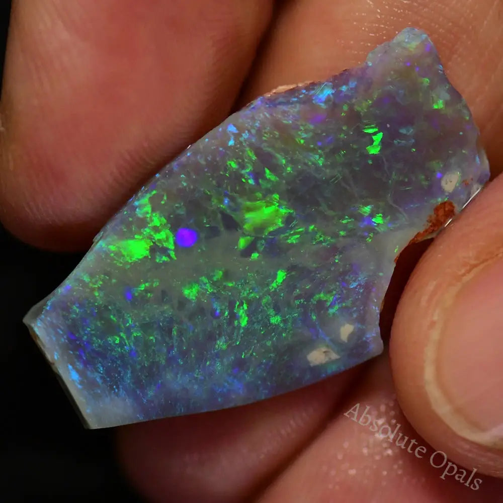 10.1 Cts Australian Rough Opal Lightning Ridge Single