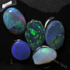 black rough opal