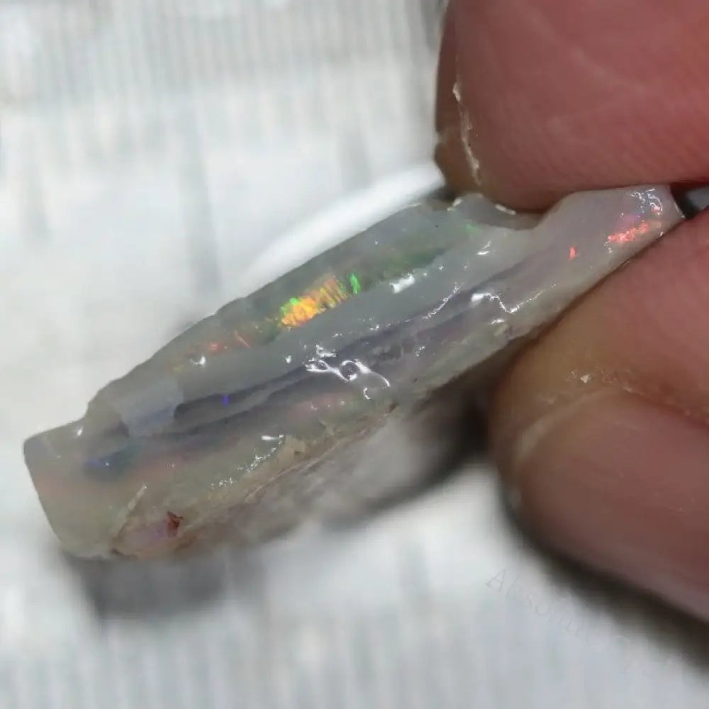 10.35 Cts Australian Lightning Ridge Opal Rough For Carving