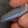 10.45 Cts Australian Semi Black Opal Rough Lightning Ridge Polished Specimen