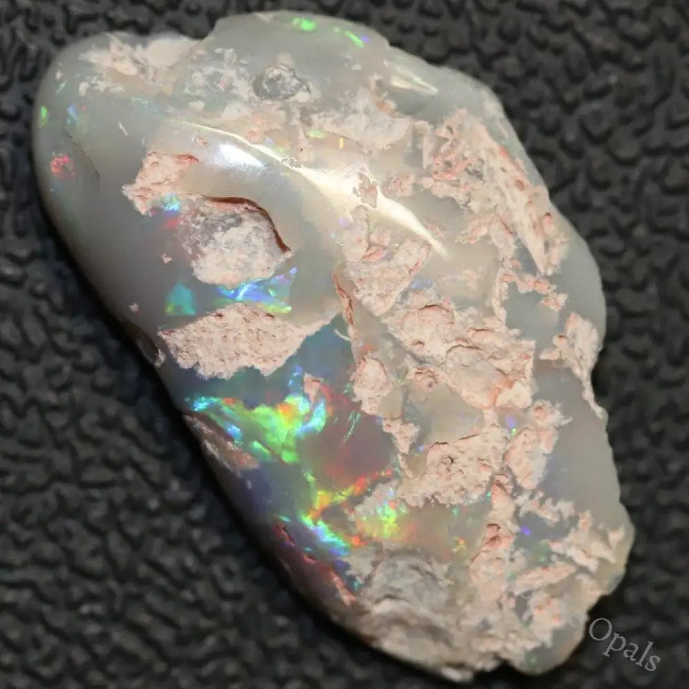 Australian Semi Black Opal Rough, Lightning Ridge, Polished Specimen