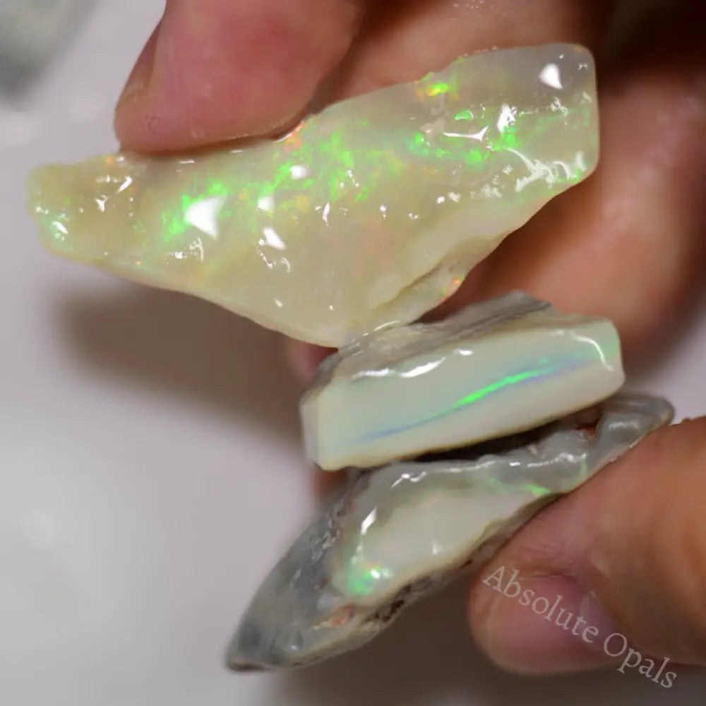 101.85 Cts Australian Rough Opal Parcel For Carving Lightning Ridge