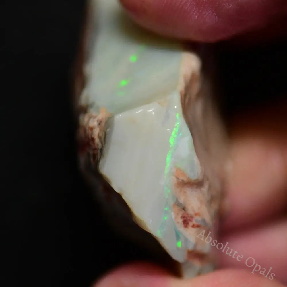 103.25 Cts Australian Rough Opal Lightning Ridge For Carving