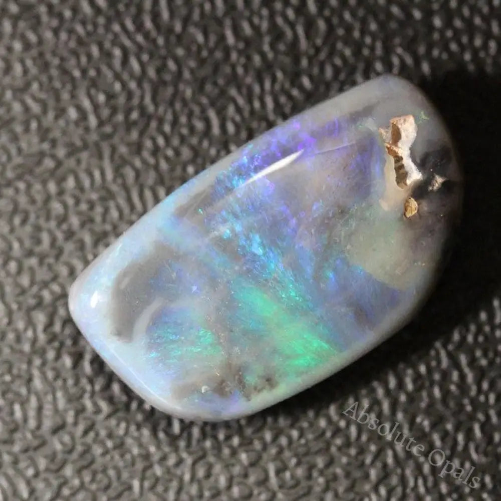 11.0 Cts Australian Black Opal Rough Lightning Ridge Polished Specimen