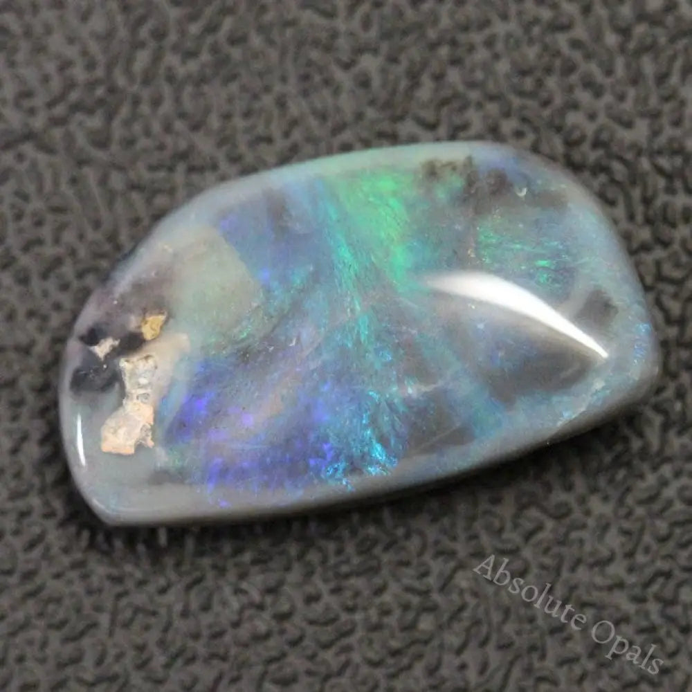 11.0 Cts Australian Black Opal Rough Lightning Ridge Polished Specimen