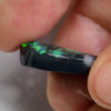 11.0 Cts Australian Rough Black Opal Rub Lightning Ridge Gem