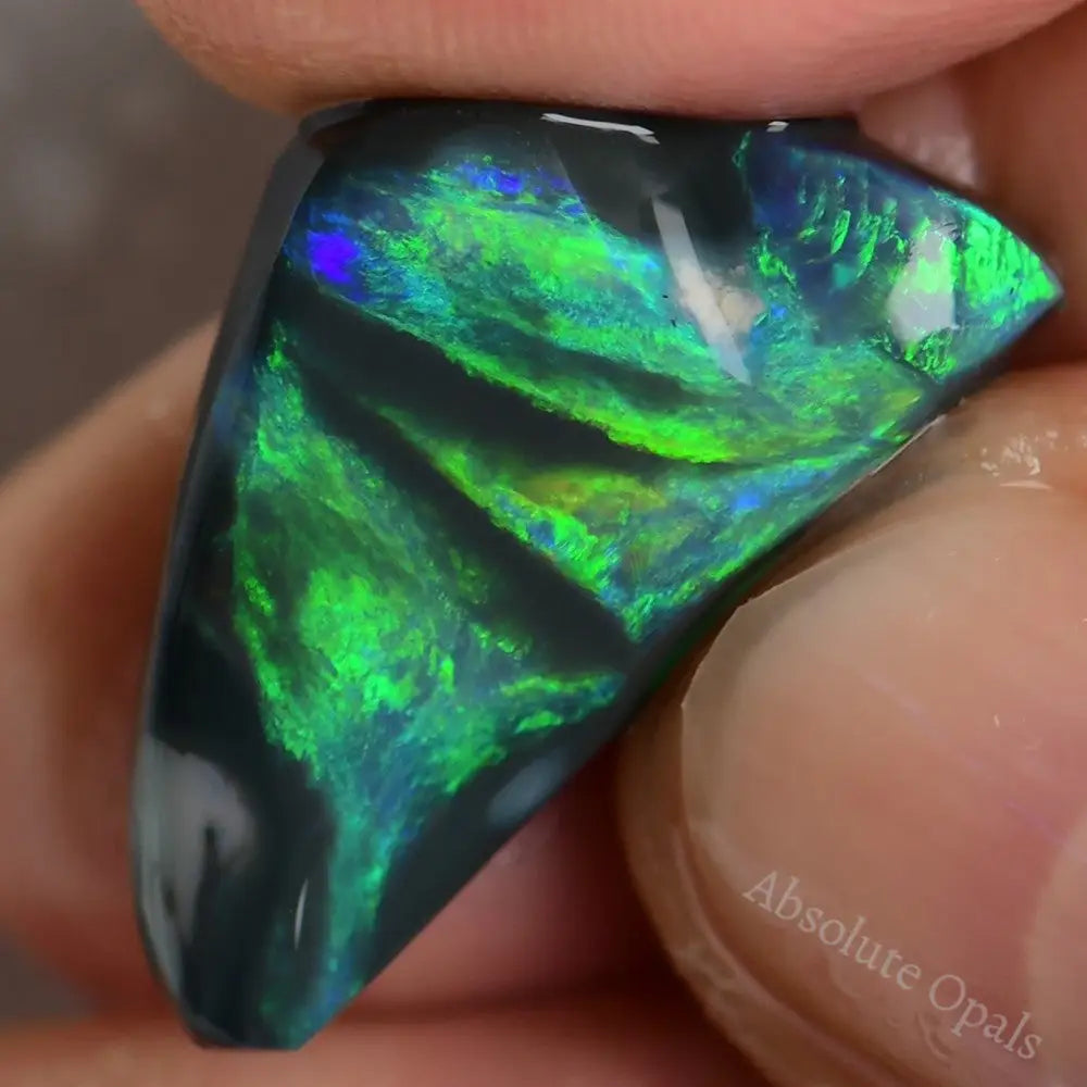 black rough opal