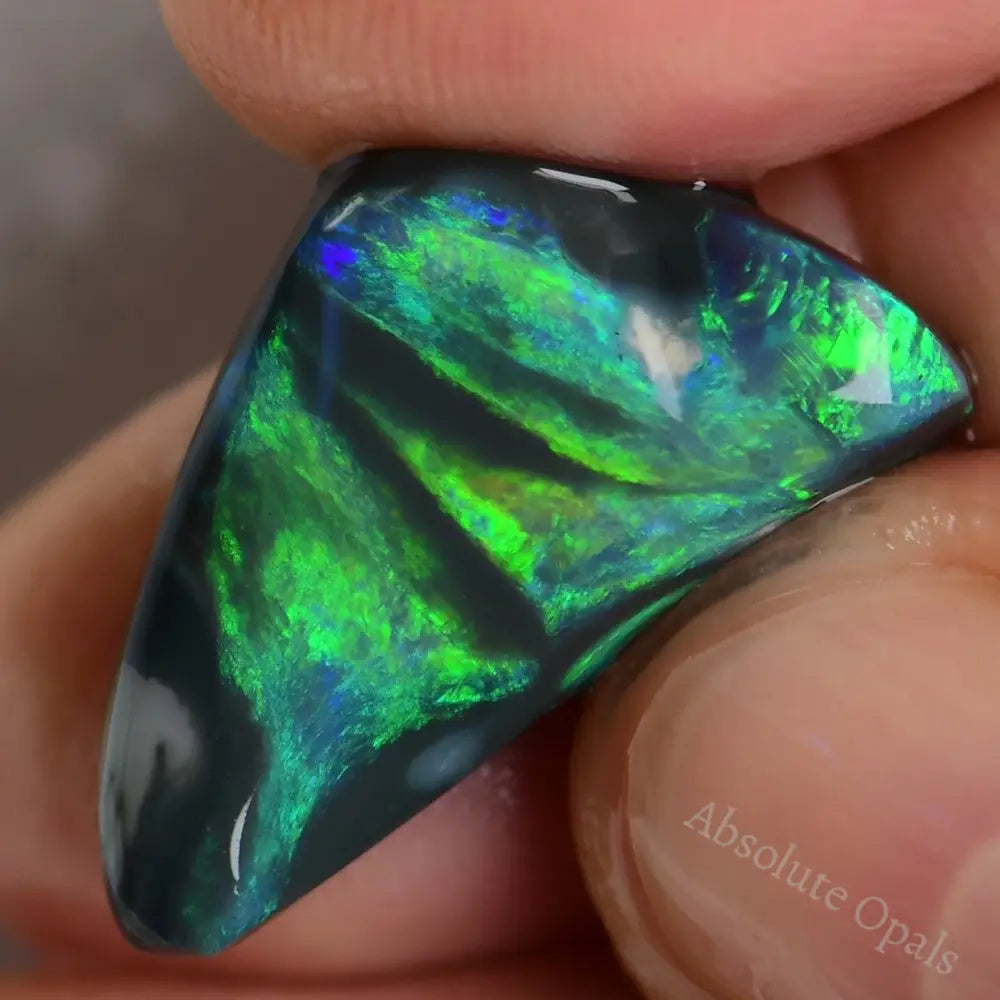 black rough opal