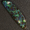 11.0 Cts Green Australian Boulder Opal Cut Loose Stone