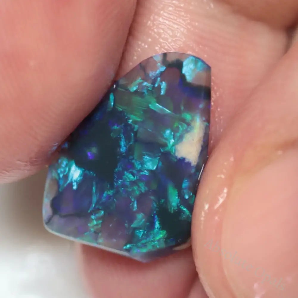 11.2 Cts Australian Rough Black Opal Parcel Rubs Lightning Ridge Cmr