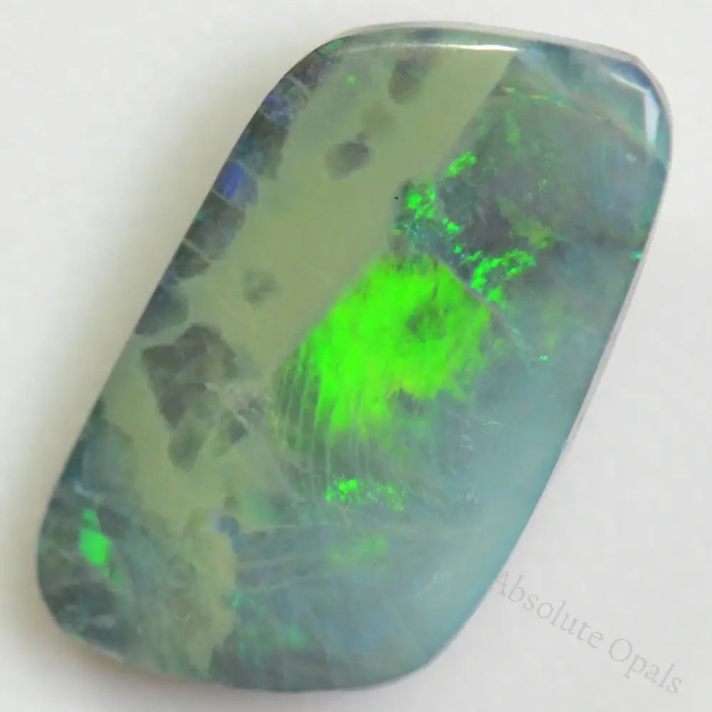 Australian Boulder Opal, Cut Stone