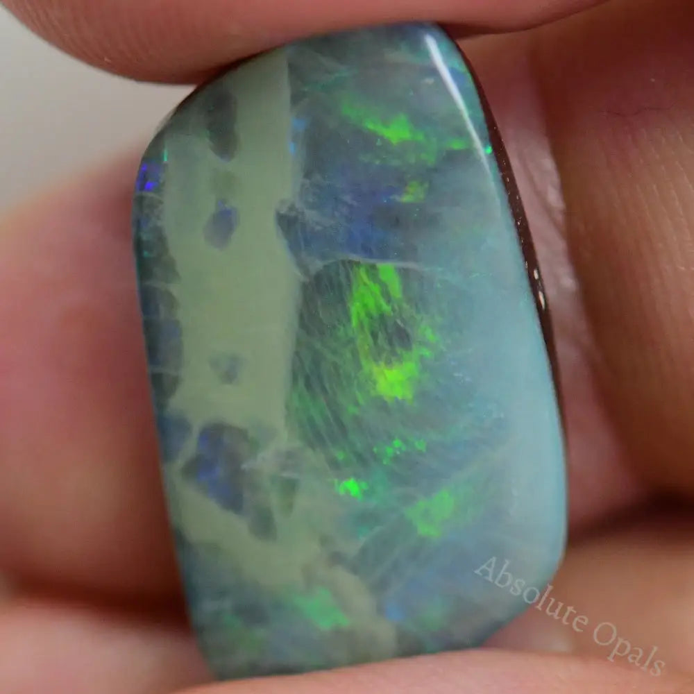 11.26 Cts Australian Boulder Opal Cut Stone