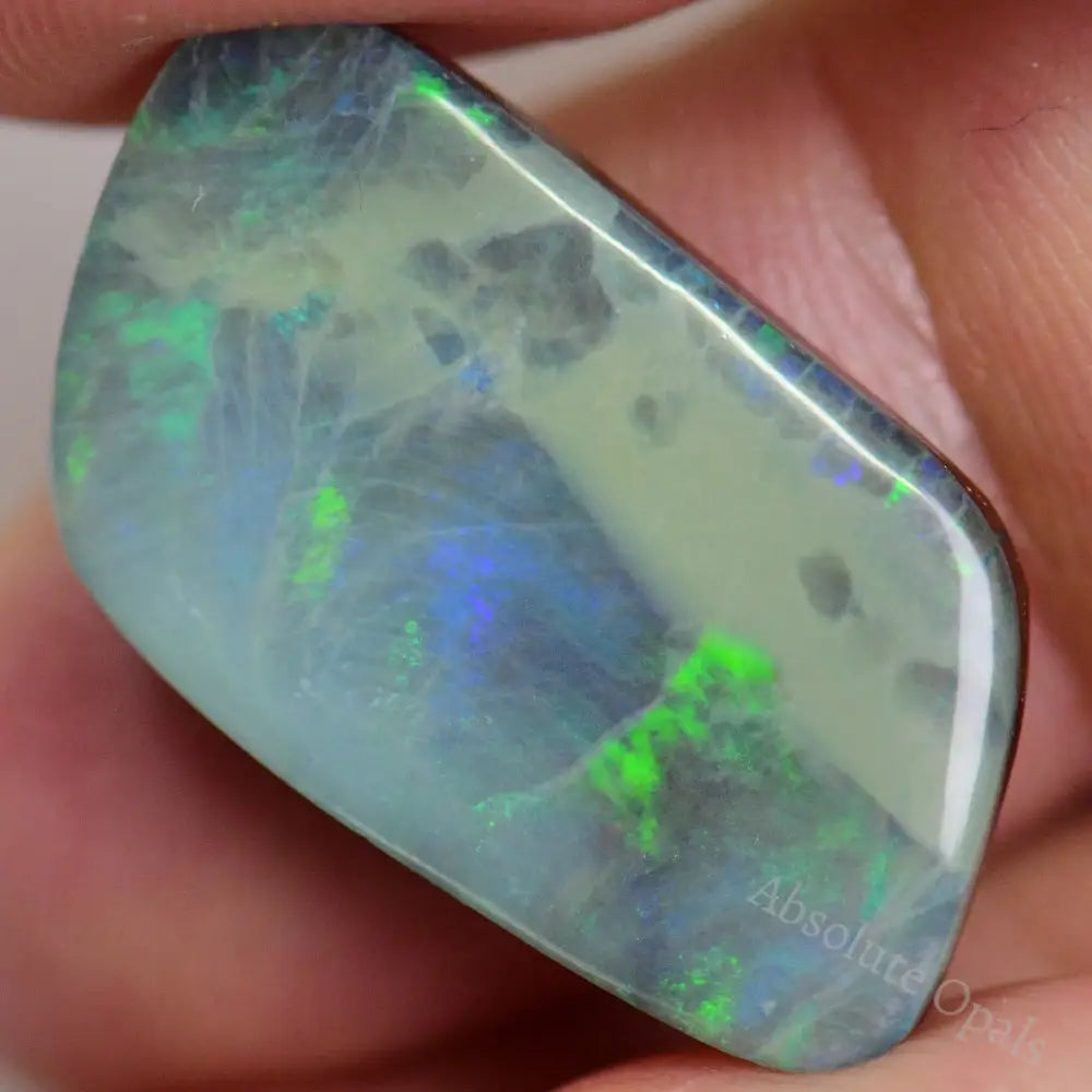 11.26 Cts Australian Boulder Opal Cut Stone