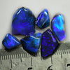 11.3 Cts Australian Black Rough Opal Parcel Lightning Ridge Cmr