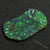 11.3 Cts Australian Black Solid Opal Carving Lightning Ridge Cmr