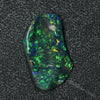 11.3 Cts Australian Black Solid Opal Carving Lightning Ridge Cmr