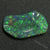 11.3 Cts Australian Black Solid Opal Carving Lightning Ridge Cmr