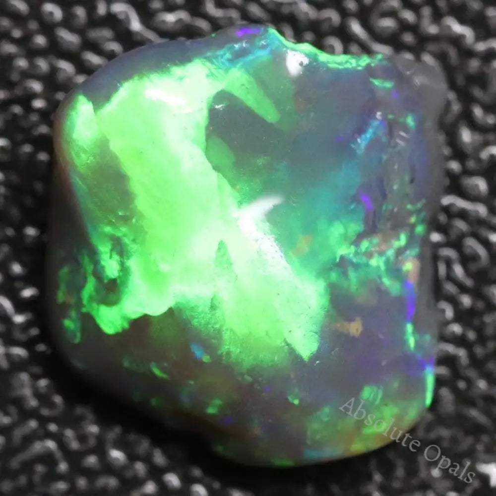 Australian Semi-Black Opal Rough, Lightning Ridge Gem